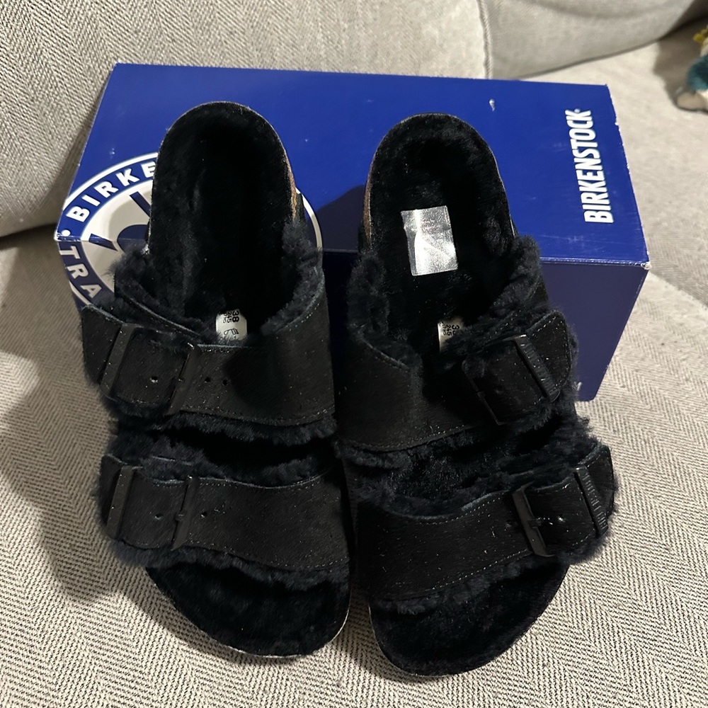 Birkenstock Arizona Fur